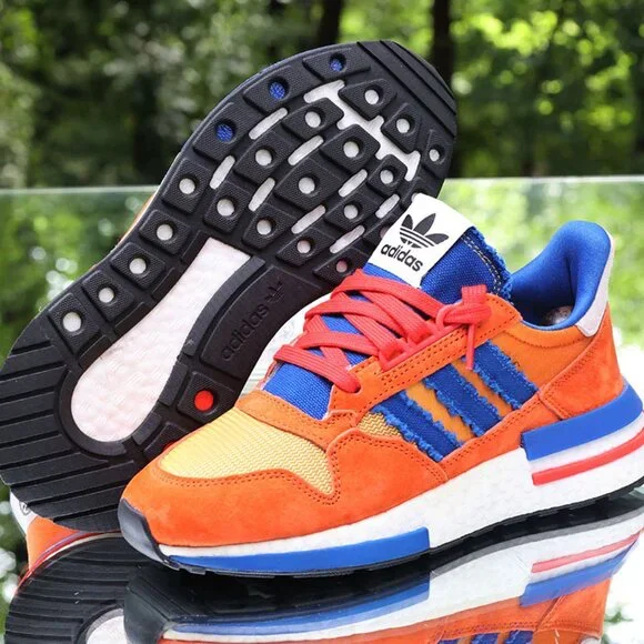 doragon Adidas Dragon Ball Z x ZX 500 Son Goku Size 5 Athletic Shoes